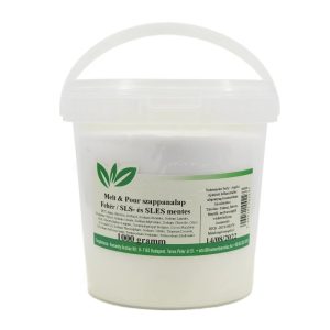 Melt & Pour fehér szappanalap - 1 kg Melt & Pour fehér szappanalap - 1 kg