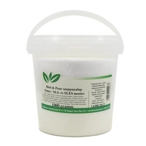 Melt & Pour fehér szappanalap - 1 kg