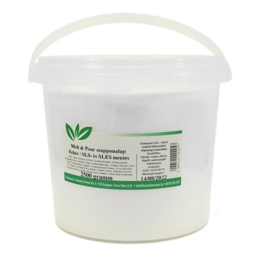 Melt & Pour fehér szappanalap - 2,5 kg