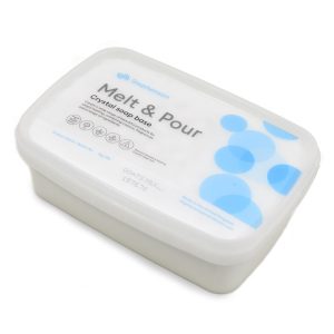 Melt & Pour kecsketejes fehér szappanalap - 1 kg