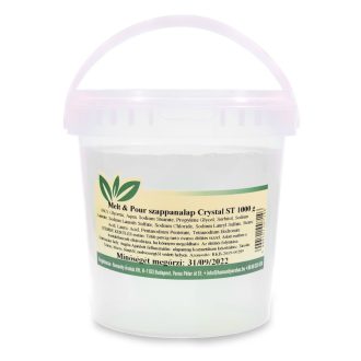 Melt & Pour szappanalap Crystal ST ( Transzparens ) - 1 kg