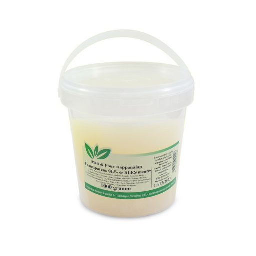 Melt & Pour szappanalap (transzparens) - 1 kg