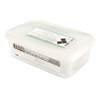   Zeni márványos szappanalap  - SLS-mentes - (transzparens) - 1 kg