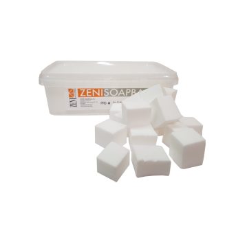Zeni Pro fehér szappanalap - SLS-mentes - 1 kg