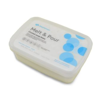 Melt & Pour fehér szappanalap - SLS és SLES mentes - 1 kg