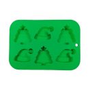 Karácsonyi szilikonforma 6 részes I.