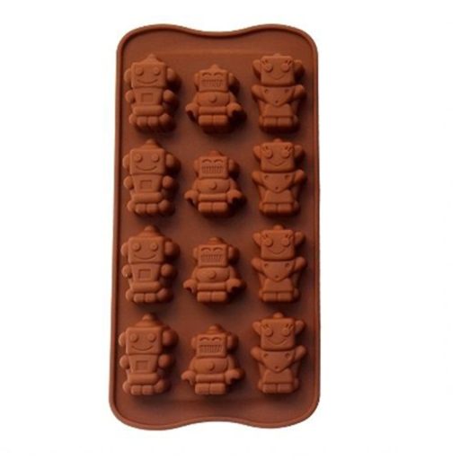 Robot - szilikon forma - 12 részes