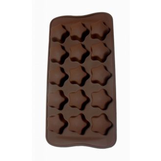 Szilikon forma - 15 csillag