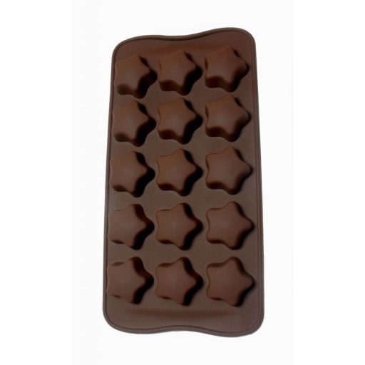 Szilikon forma - 15 csillag