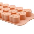 Szilikon forma - 15 szív