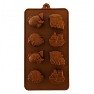 Járművek - szilikon forma - 8 részes