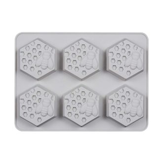Kaptár - szilikon forma - 6 részes
