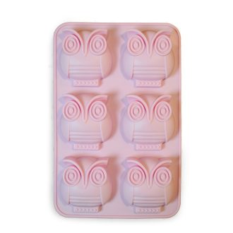 Bagoly - szilikon forma - 6 részes