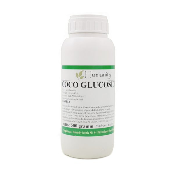 Coco glucoside - hidratáló tenzid 500 gramm