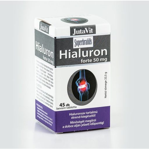 JutaVit Hialuron forte 50mg tabletta 45db