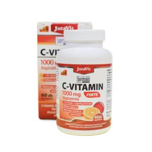 Jutavit C-vitamin FORTE rágótabletta (1000mg) - 60 szemes