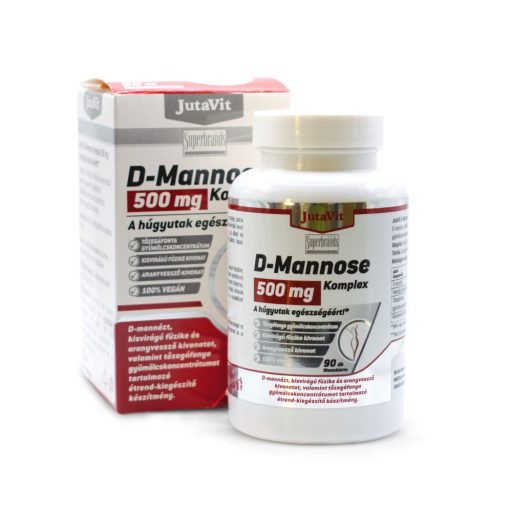 JutaVit D-Mannose Komplex 500 mg 90 db