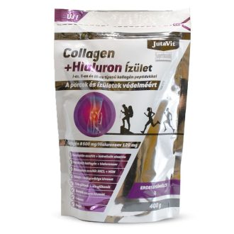   JutaVit Collagen+Hialuron Ízület 400g italpor-Erdei gyümölcs ízben