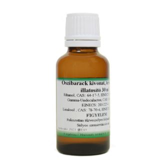 Őszibarack kivonat - természetes illatosító - 30 ml